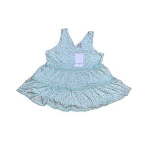 Love, Fire Tiered Tank Top